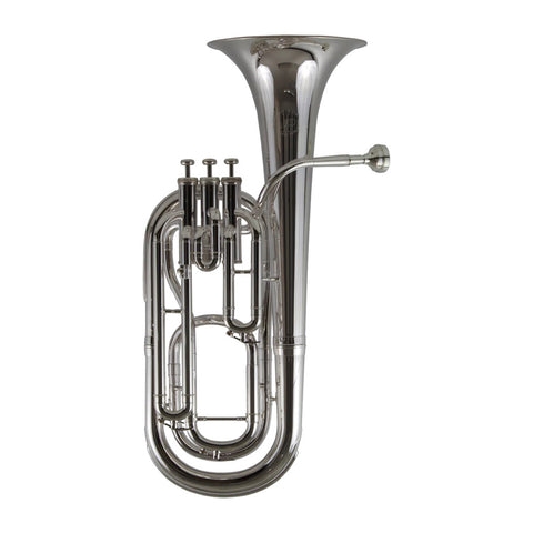 John Packer JP173S Bb Baritone Horn Silver Student Instrument - Brass Lacquer