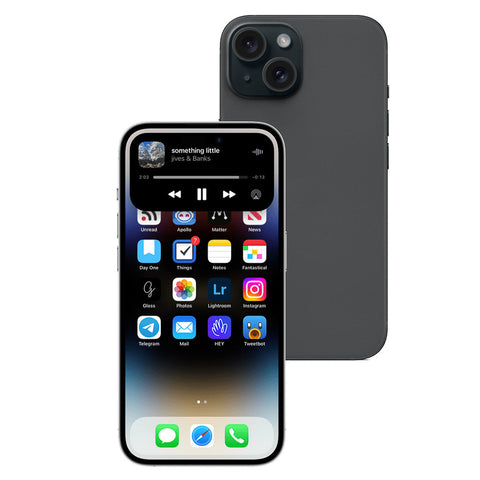 Apple iPhone 15 Plus 256GB (Black) [~Refurbished: Very good]
