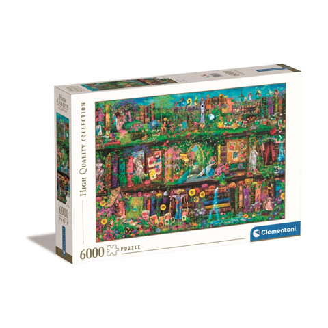 Clementoni 6000pc Ftc Games Garden Shelf Jigsaw Puzzle