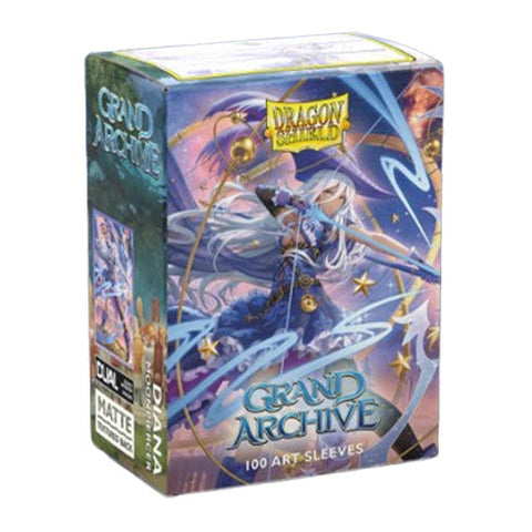 Arcane Tinmen Dragon Shield 100ct Matte Dual Art Grand Archive Diana Moonpiercer Sleeves