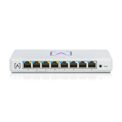 Alta Labs S8-POE 8-Port Enterprise Switch (4 PoE+ Ports, 60W)
