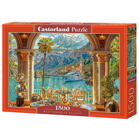 Castorland 1500-Pieces Mediterranean Dessert Puzzle