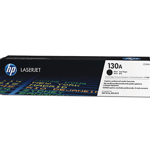HP 130A Toner Ink Cartridge CF350A LaserJet Genuine (Black)