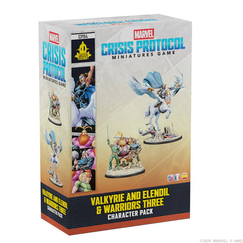 Atomic Mass Games Marvel Crisis Protocol Valkyrie on Elendil & Warriors Three