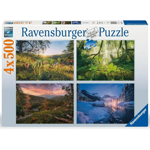 Ravensburger 4x500-Pieces Four Seasons Puzzle