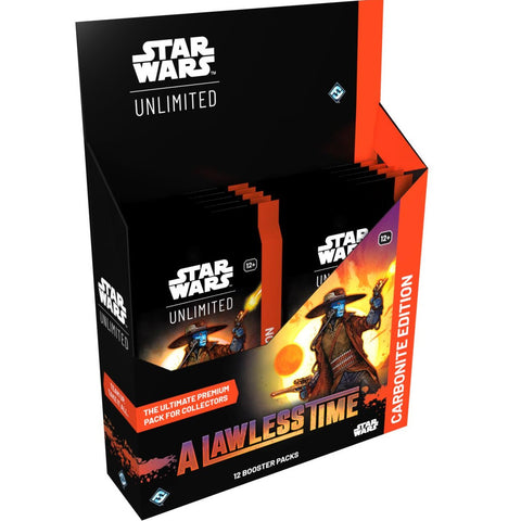 Star Wars Unlimited A Lawless Time Carbonite Booster Display Trading Cards