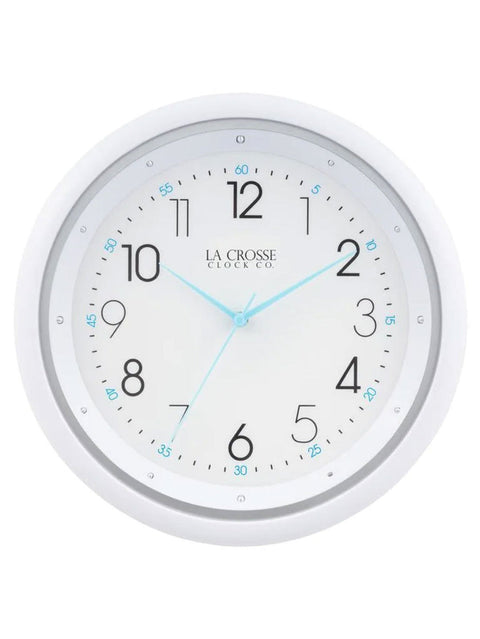 La Crosse 404-4525 25.4cm Wall Clock with Night Vision
