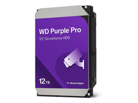 WD Purple Pro WD122PURP 12TB 3.5" Surveillance Hard Drive