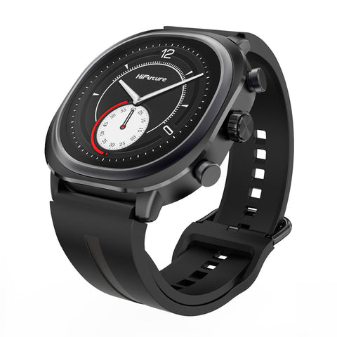 HiFuture AIX LITE AMOLED Wireless Bluetooth Smart Watch 1.43" Display Black