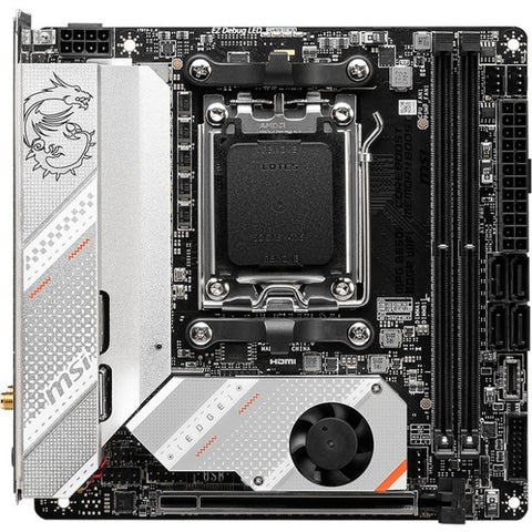 MSI MPG B650I EDGE WIFI AMD B650 Mini-ITX AM5 Gaming Desktop Motherboard