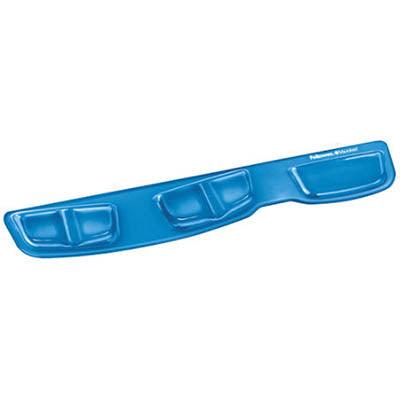 Fellowes Keyboard Palm Support Gel Wrist Rest (Blue)