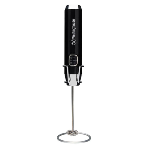 Westinghouse Cordless Electric Milk Frother (Black)