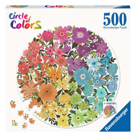 Ravensburger 500pc Circle of Colors - Flowers Puzzle