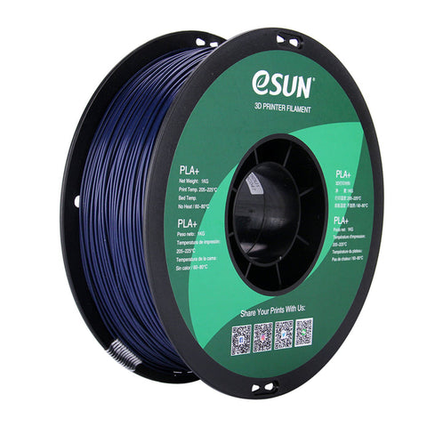 eSUN PLA+ HS High Speed 3D Print Filament 1.75mm 1kg - Dark Blue