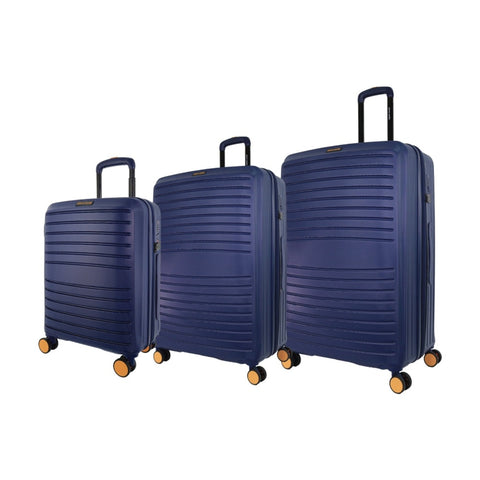 Pierre Cardin Hardshell Luggage Set 3pc (Navy)