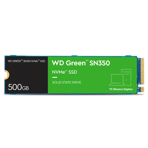 WesternDigital WDS500G2G0C 500GB Green SN350 M.2 NVMe SSD
