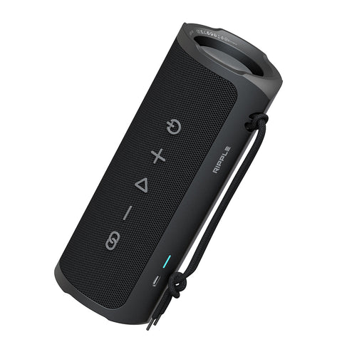 HiFuture Ripple 20W Portable Bluetooth Speaker (Black)