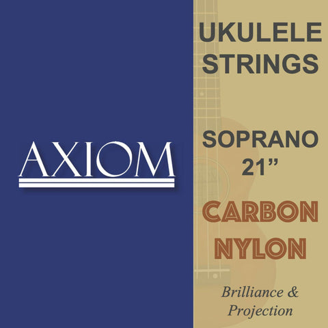 AXIOM Ukulele String Set - 21" Soprano Size