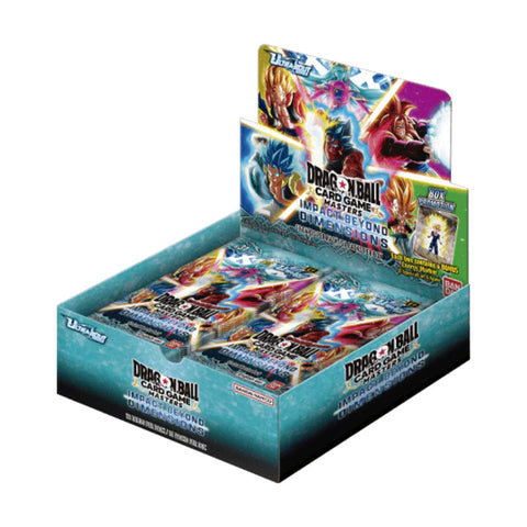 Bandai Dragon Ball Super Card Game Masters Ultra Impact Beyond Dimensions Booster Box B31 Ultra Bout Set 4