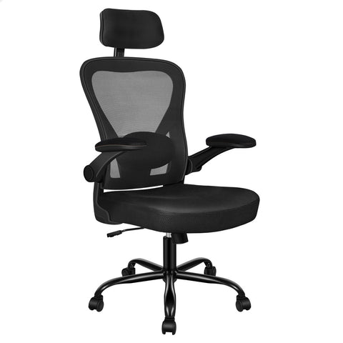 ALFORDSON Mesh Office Chair Executive Computer Fabric Seat Tilt (Black)