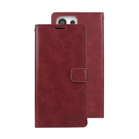 Goospery Bluemoon Diary for Samsung Galaxy S24 Ultra - Wine