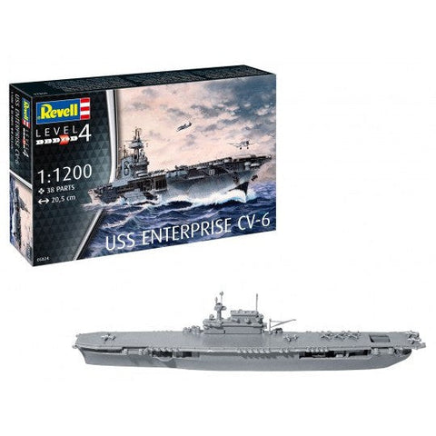 Revell 1/1200 USS Enterprise CV6