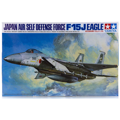 Tamiya 1/48 Japanese F-15J Eagle JASDF Jet Scaled Plastic Model Kit