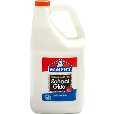 Elmers E340 3.78L School Glue Washable No-Run