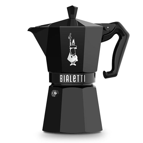 Bialetti Moka Exclusive - 3 Cup / Black