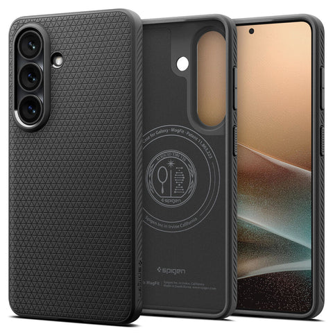 Spigen Galaxy S26 Plus Liquid Air (MagFit) Case (Black)