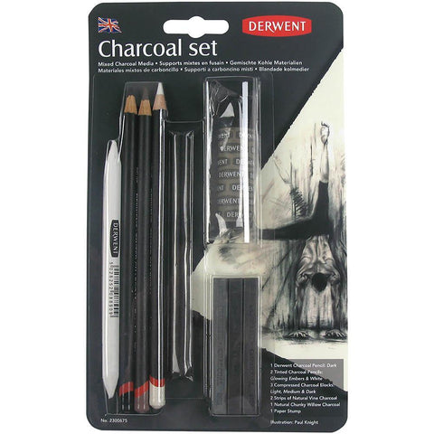 Derwent Charcoal Mixed Media Set