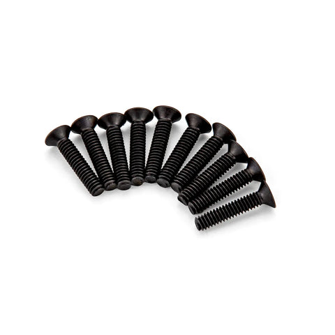 Atrek 2.5x10mm Fine Thread Countersunk Head Screws 10Pcs