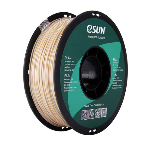 eSUN PLA+ HS High Speed 3D Print Filament 1.75mm 1kg - Bone White