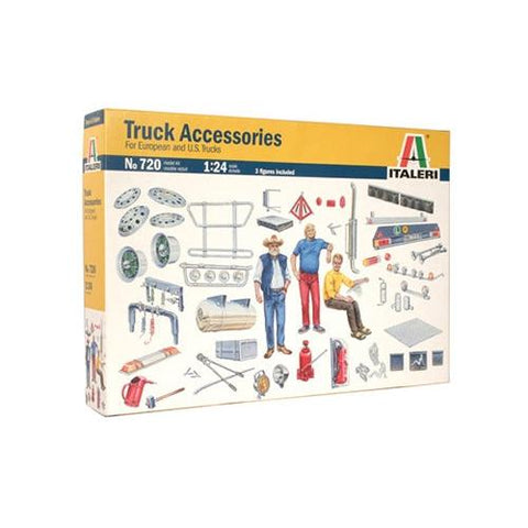 1/24 Truck Accessories for European and U.S. Trucks