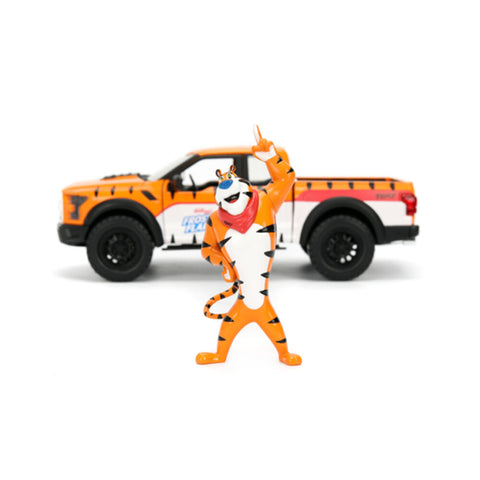 Jada 1:24 Scale Kellogs 2017 Ford F-150 Raptor With Tony The Tiger Diecast Model