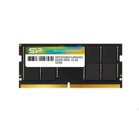 Silicon Power 32GB (1x32GB) SP032GBSVU480F02 4800Mhz CL40 DDR5 SODIMM Laptop RAM