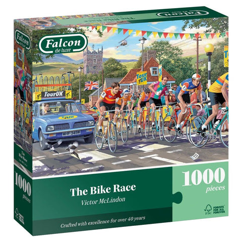 Jumbo 1000pc The Bicycle Race Puzzle