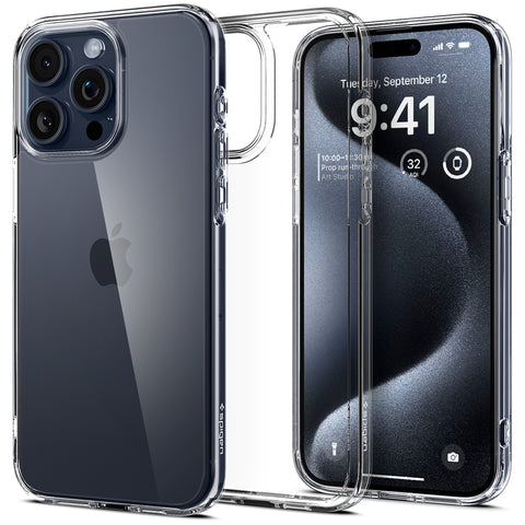 Spigen Apple iPhone 15 Pro Ultra Hybrid Case - Clear