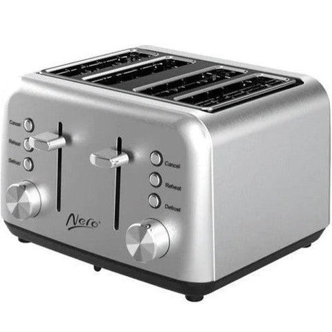 Nero Classic Stainless Steel Style Toaster 4 Slice