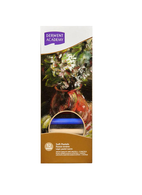Derwent Academy Soft Pastels Blocks (Assorted) [Pack 12]