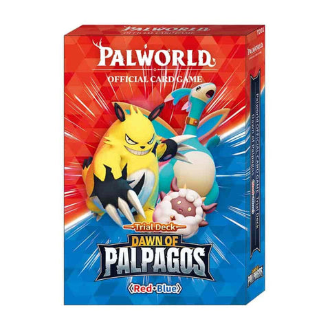 Bushiroad Palworld POCGe-TD01 Dawn of Palpagos Red/Blue Trial Deck