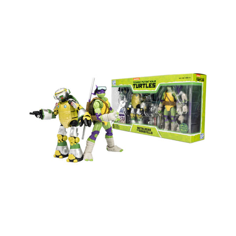 2pc Funko Teenage Mutant Ninja Turtles Metalhead & Donatello 1:15 Figure Set