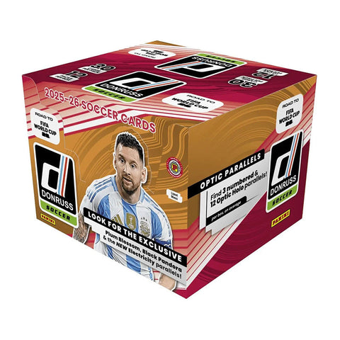 Panini 2025-26 Donruss Road to World Cup Soccer International Hobby Booster Box
