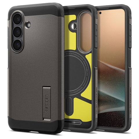 Spigen Galaxy S26 Tough Armor (MagFit) Case (Gunmetal)