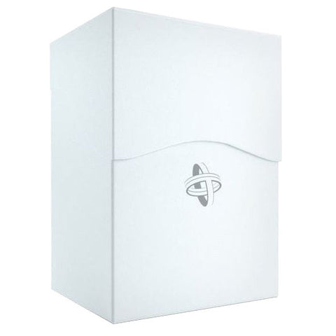 Gamegenic Deck Holder Holds 80 Sleeves Deck Box Cards (White)