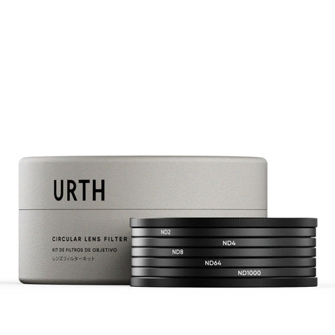 Urth 82mm ND2, ND4, ND8, ND64, ND1000 Lens Filter Kit (Plus+)