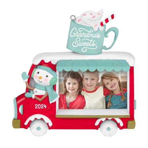 Grandma's Sweets Photo Frame - Hallmark Keepsake Christmas Ornament