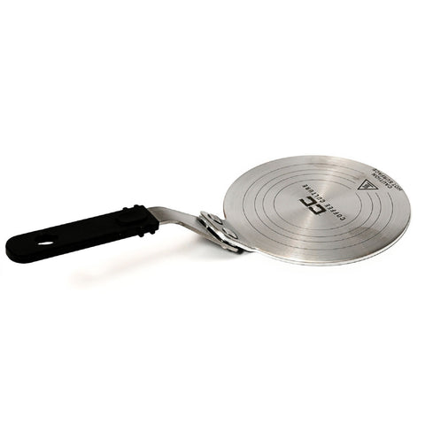Coffee Culture Stainless Steel Induction Stove Plate For Moka Pot 20cm (Black)