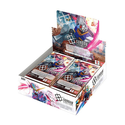 Bandai Gundam Card Game Newtype Rising GD01 Booster Box Japanese