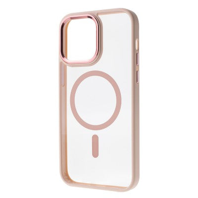 Redefine Clear Case with Metal Lens for iPhone 13 Pro - Pink, MagSafe